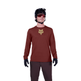 Ranger Long Sleeve Jersey Fox Head - Rust