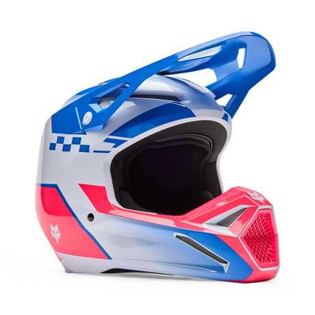 V1 Collect Fullface Helm - Blue/Pink