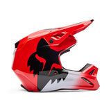 V1 Shield Fullface Helm - Fluorescent Red