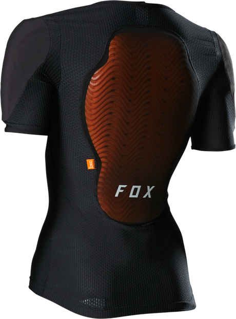 Womens Baseframe Pro Short Sleeve Chest Guard - Black