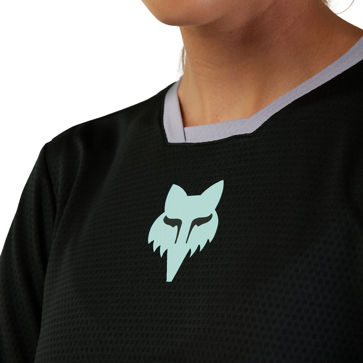 Women's Defend Race Long-Sleeve Jersey - Black