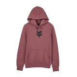 Women's Fox Head Fleece Pullover - Cordovan