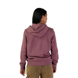 Women's Fox Head Fleece Pullover - Cordovan