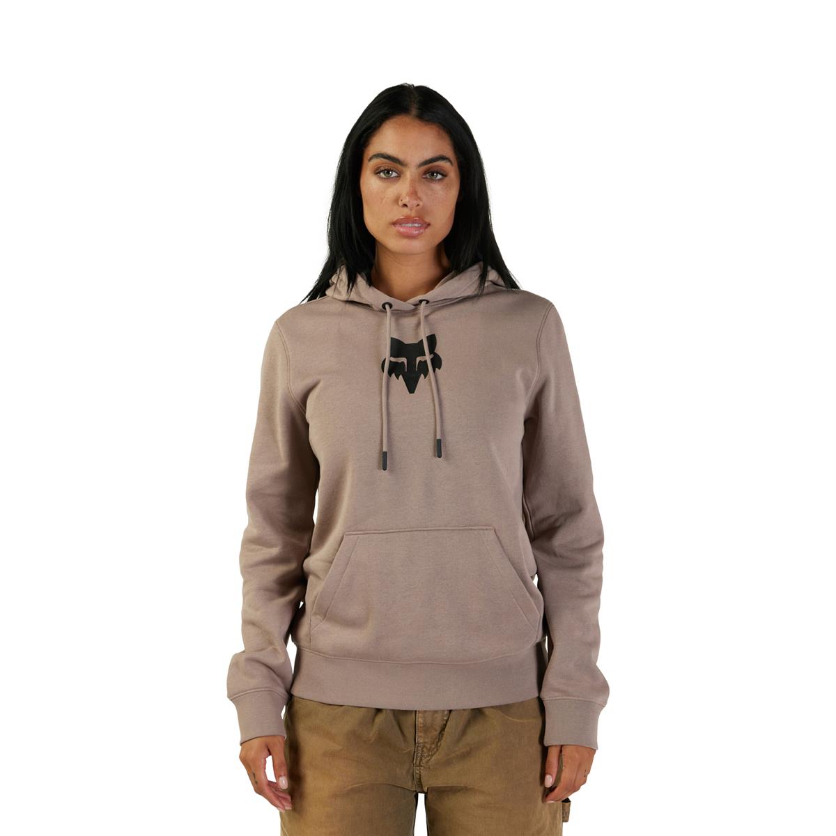 Women's Fox Head Fleece Pullover - Taupe