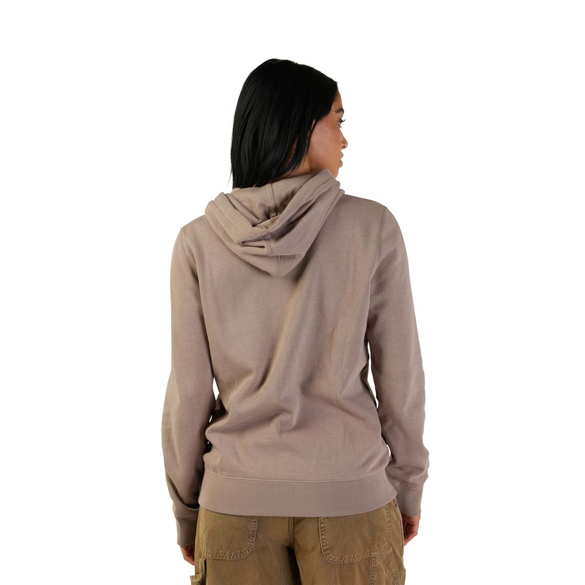 Women's Fox Head Fleece Pullover - Taupe