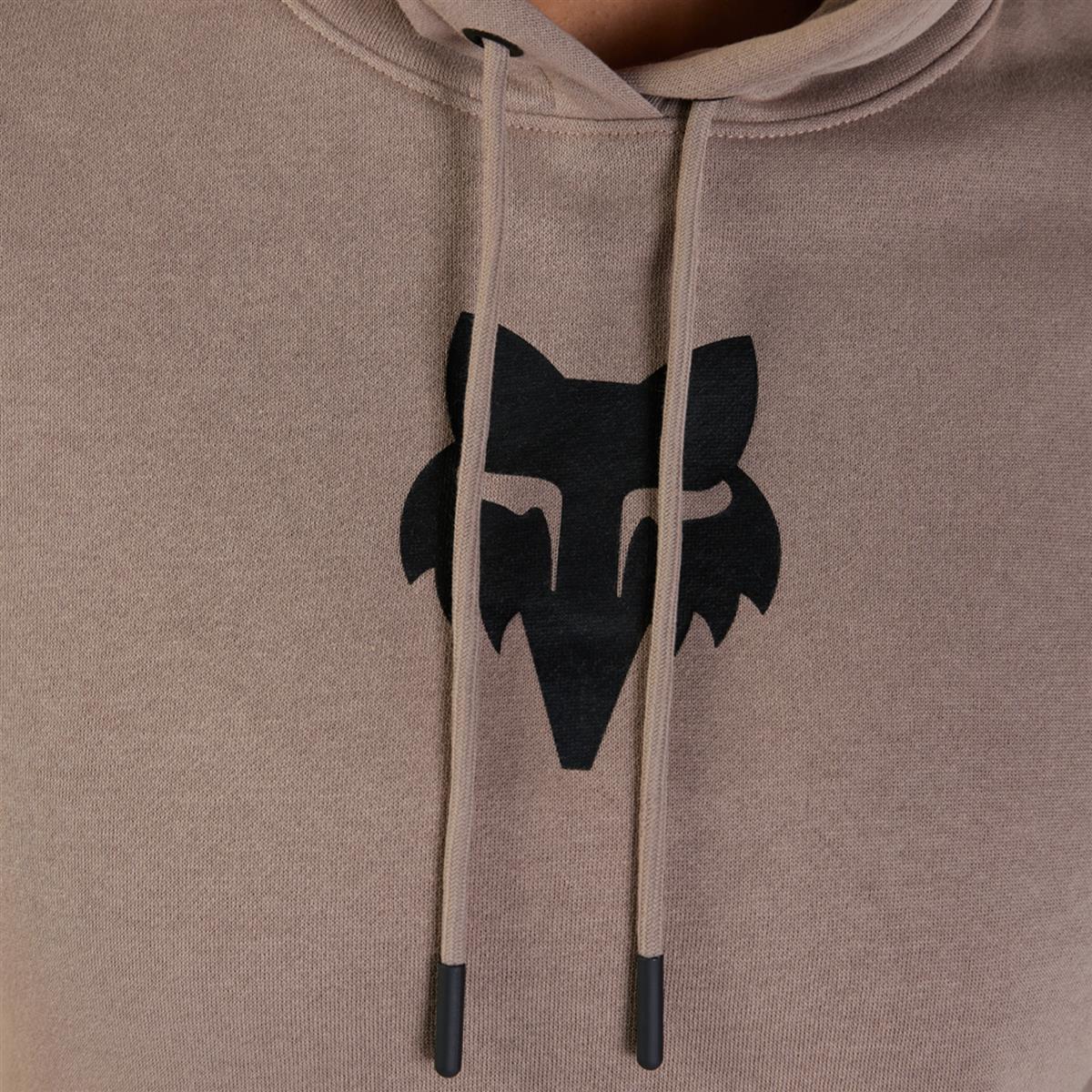 Women's Fox Head Fleece Pullover - Taupe