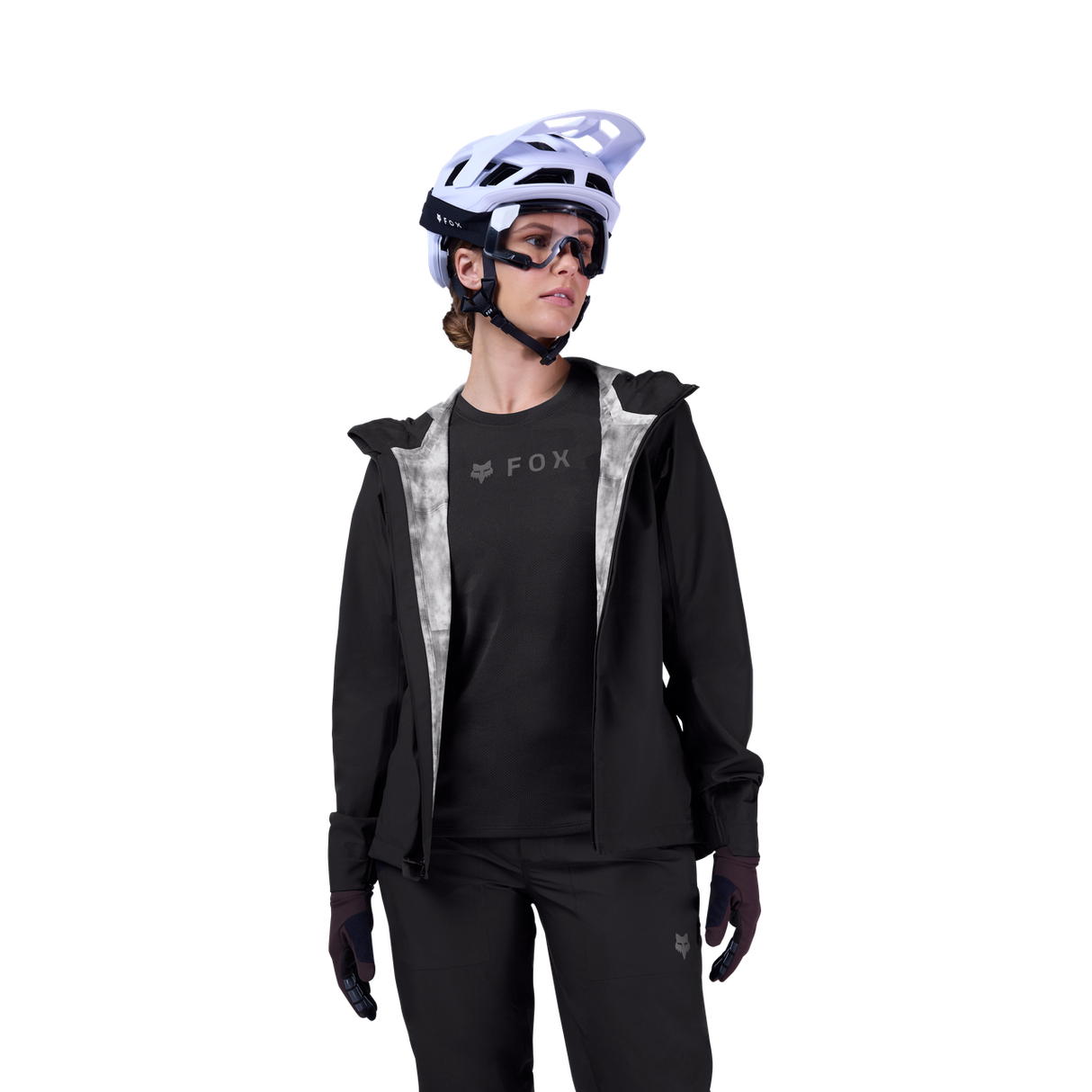 Womens Ranger Regenjacke - Black