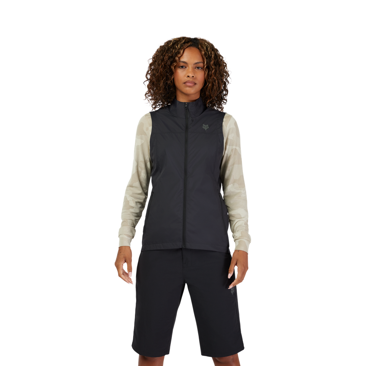 Womens Ranger Wind Vest - Black