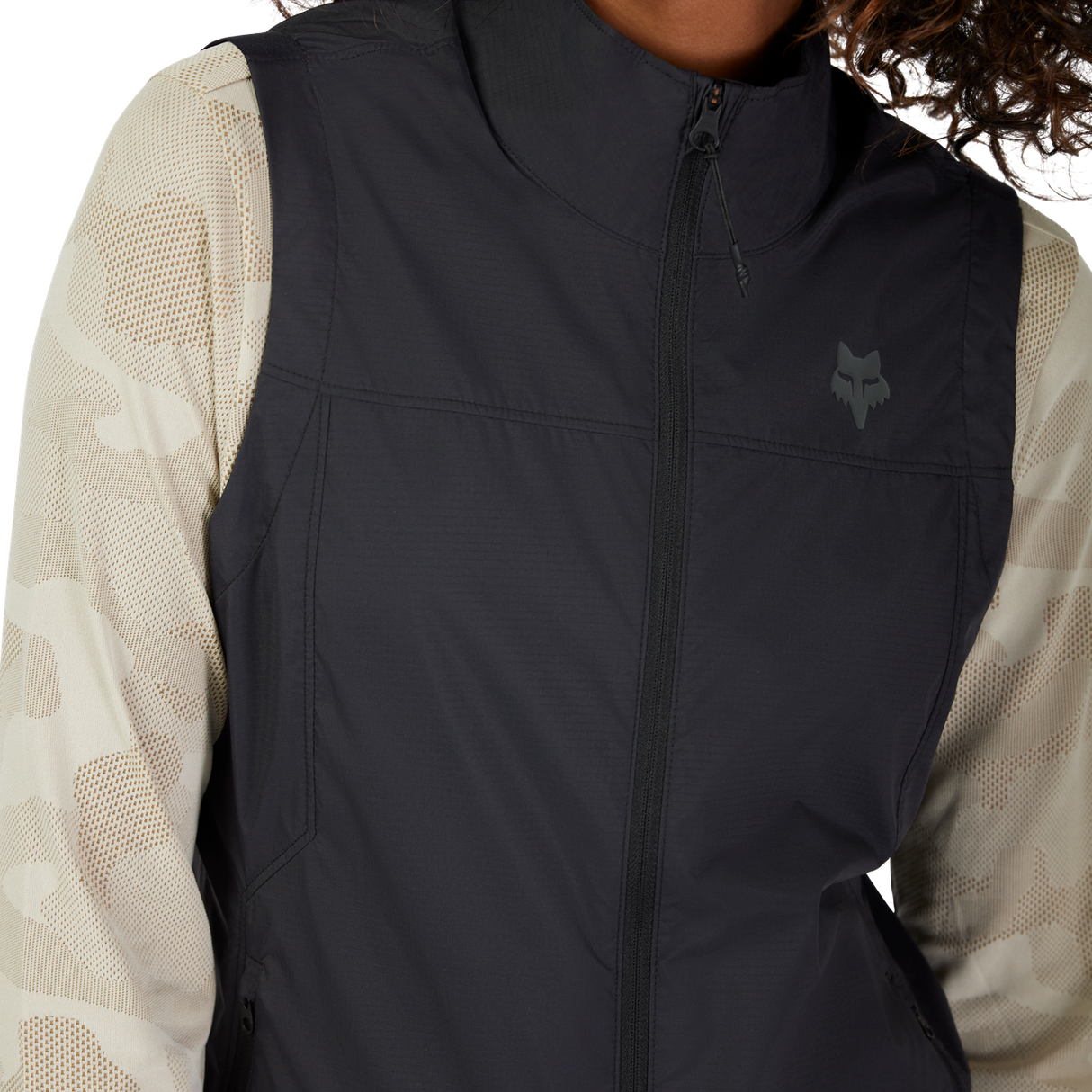 Womens Ranger Wind Vest - Black