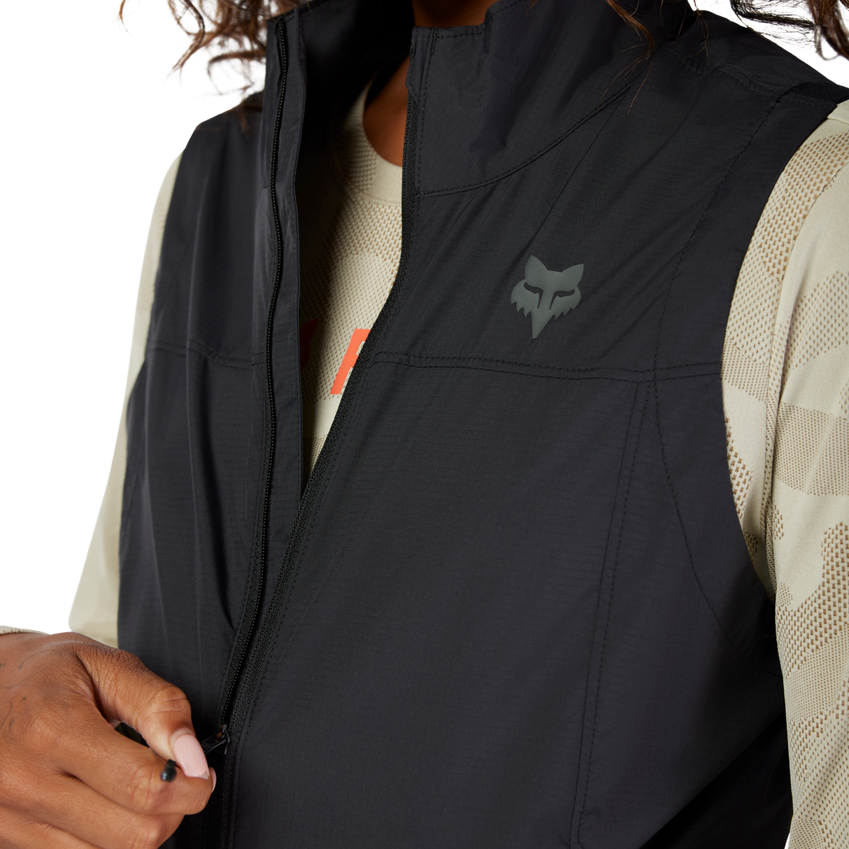 Womens Ranger Wind Vest - Black