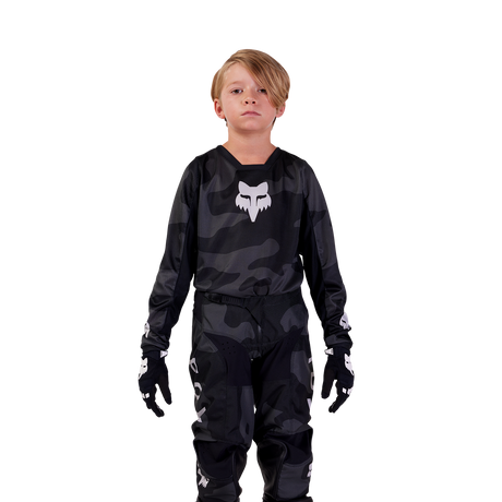 Youth 180 Bnkr Jersey - Black Camo
