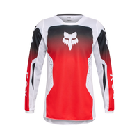 Youth 180 Shield Jersey - Fluorescent Red