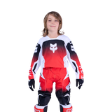 Youth 180 Shield Jersey - Fluorescent Red