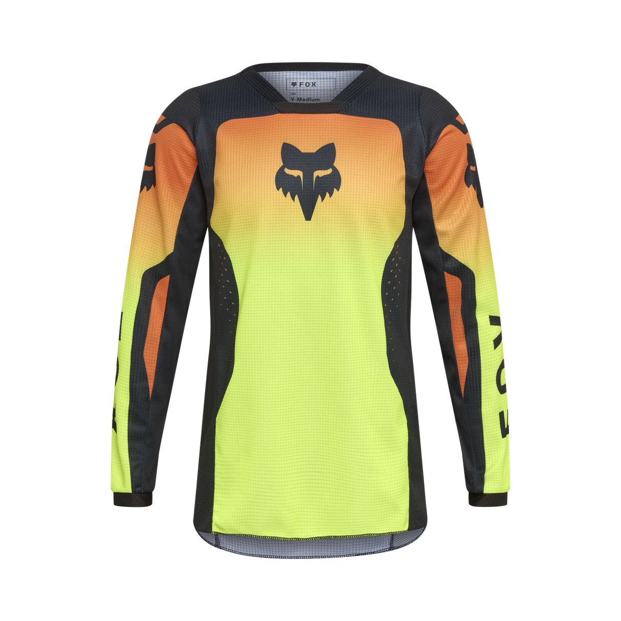 Youth 180 Shield Jersey - Fluorescent Yellow