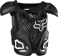 Youth R3 Chest Guard - Black