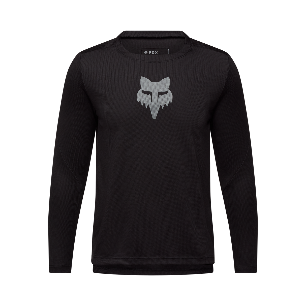 Youth Ranger Long Sleeve Jersey Fox Head - Black
