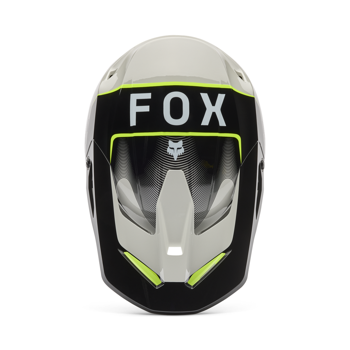 Youth V1 Collect Fullface Helm - Grey/Yellow