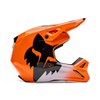 Youth V1 Shield Fullface Helm - Fluorescent Orange