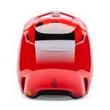 Youth V1 Shield Fullface Helm - Fluorescent Red