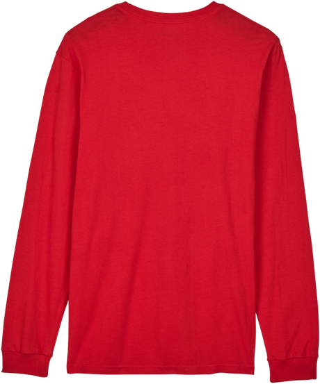 Fox X Honda Premium Long Sleeve Tee - Flame Red