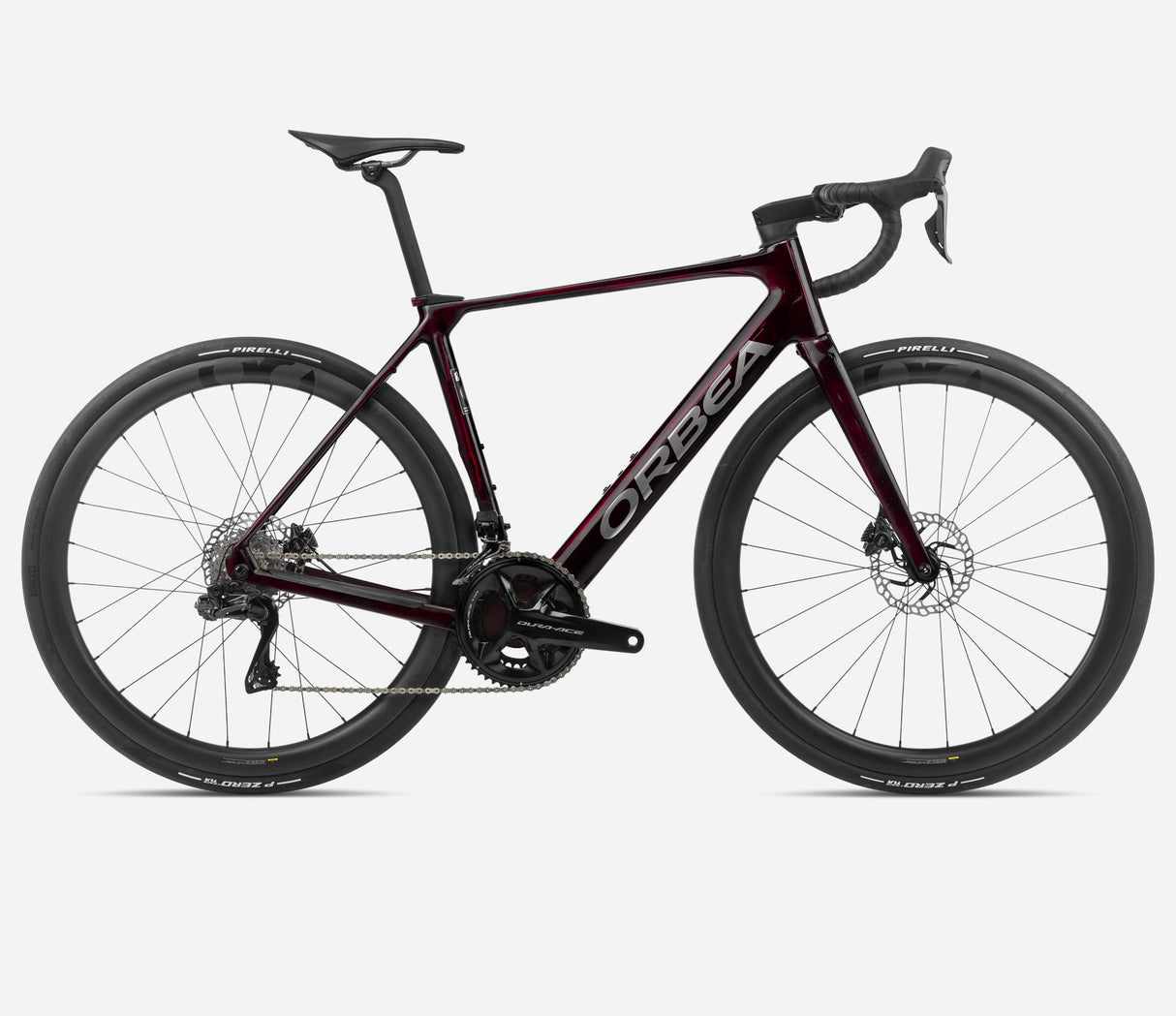 GAIN M10i - Wine Red Carbon View