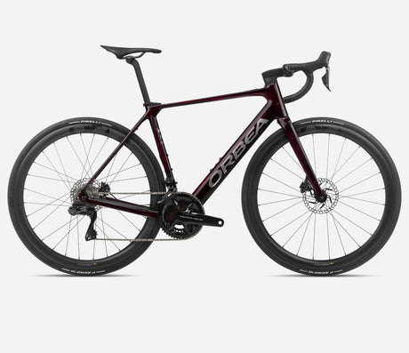 GAIN M10i - Wine Red Carbon View