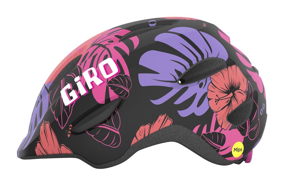 Scamp Fahrradhelm - matte black flora