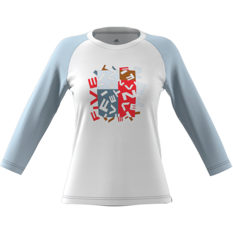 Graphics Longsleeve Damentrikot - Weiß