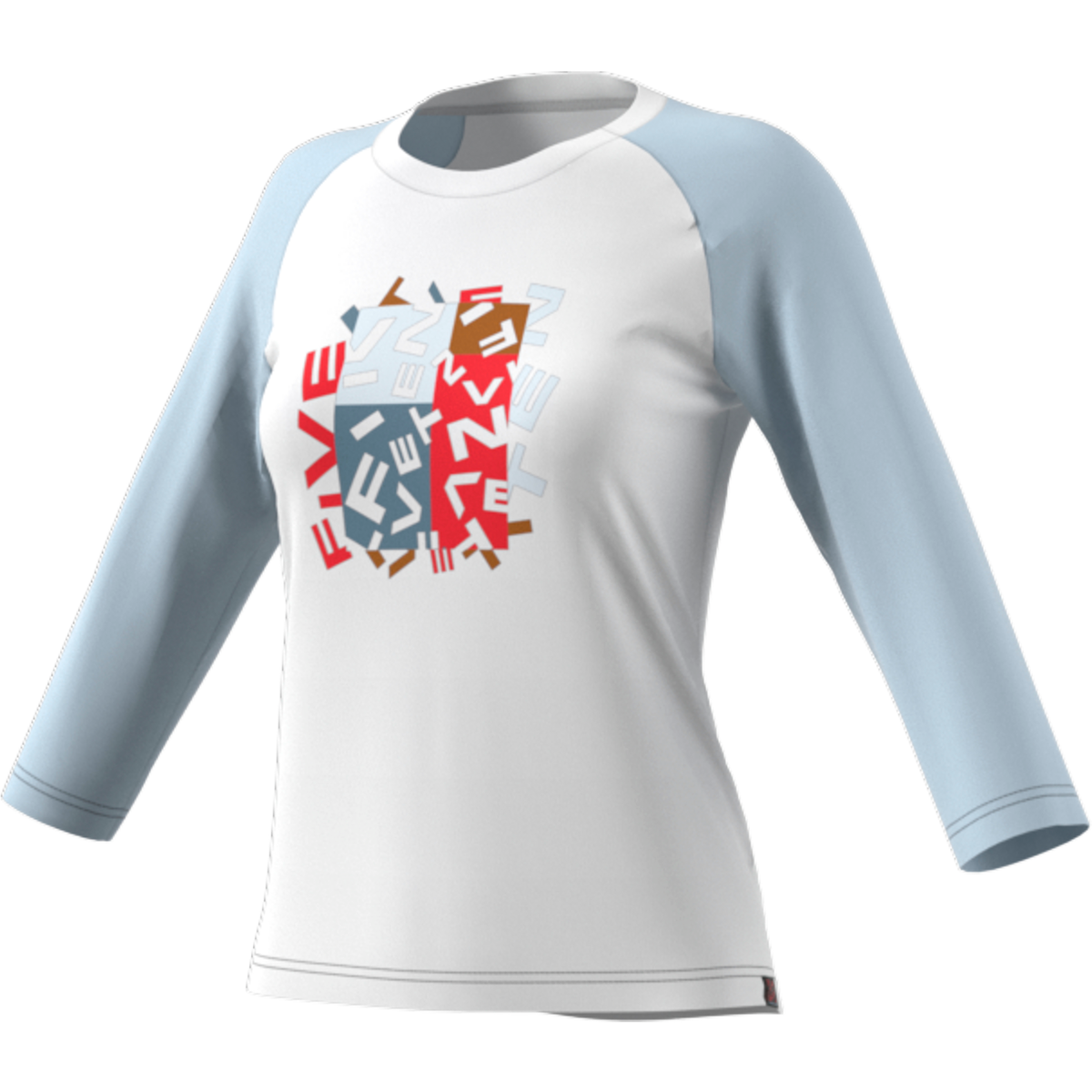 Graphics Longsleeve Damentrikot - Weiß
