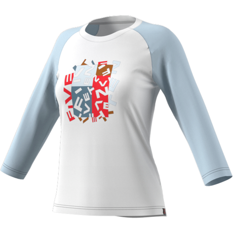 Graphics Longsleeve Damentrikot - Weiß