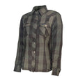 Damenhemd Jaguar - schwarz-olive