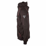 Hoodie FOX - schwarz-rot