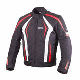 Jacke Pace - schwarz-rot-weiss