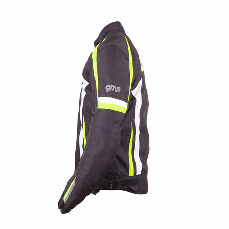 Jacke Pace - schwarz-weiss-fluogelb