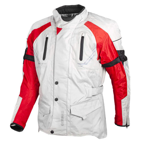 Jacke Taylor Man - beige-rot