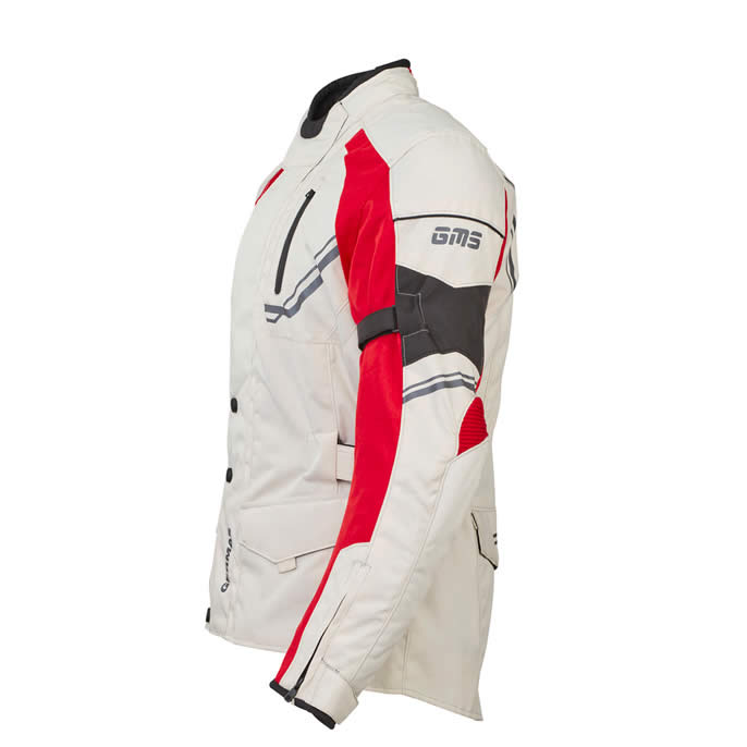 Jacke Taylor Man - beige-rot