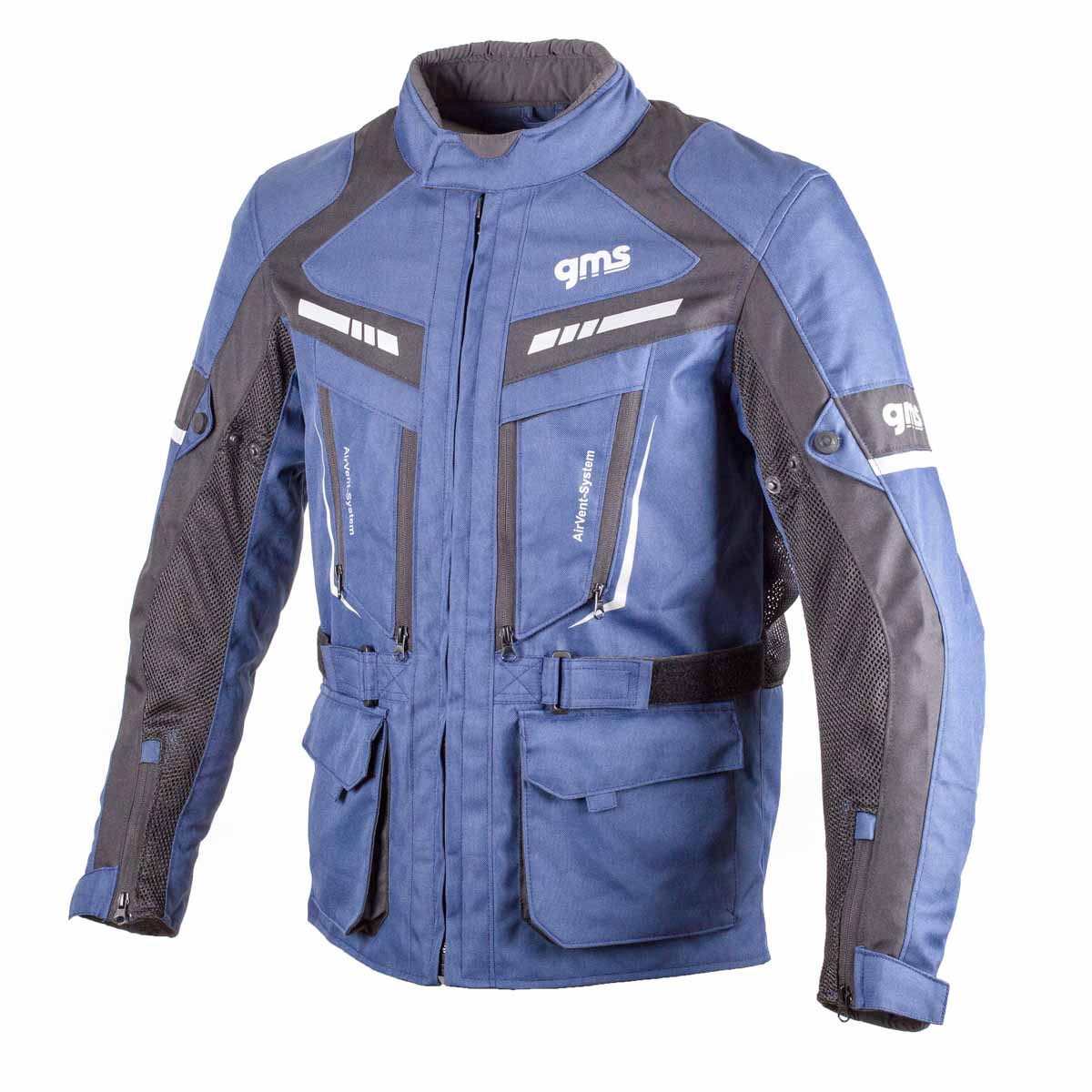Jacke Track Light - blau-schwarz
