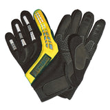 Kinder Handschuhe Jamie Kids - schwarz-gelb fluo