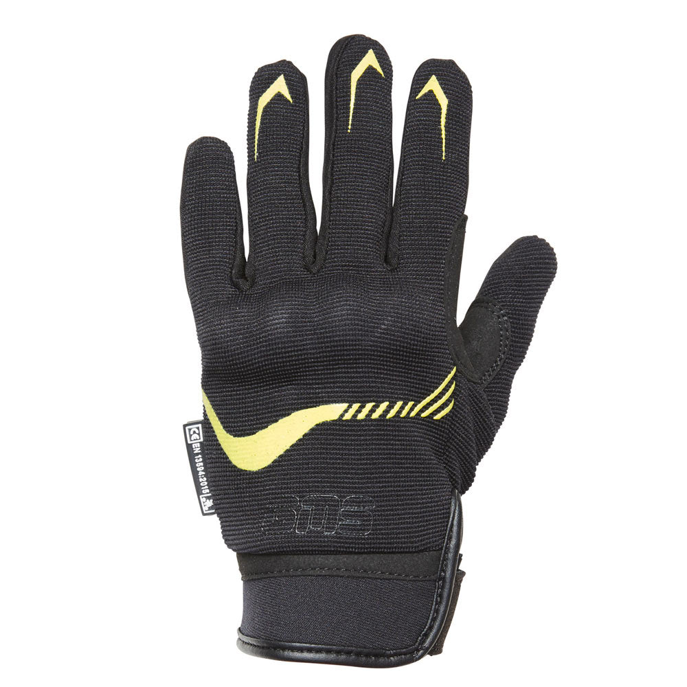Kinder Handschuhe Jet-City Kids - schwarz-fluogelb