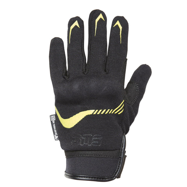 Kinder Handschuhe Jet-City Kids - schwarz-fluogelb