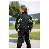 Kinderjacke Kenny - schwarz-gelb fluo
