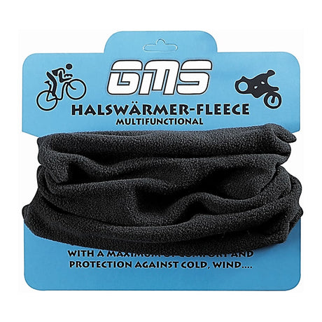 Schlauchtuch Fleece - schwarz
