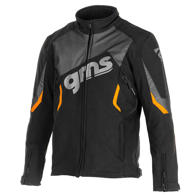 Softshelljacke Arrow - schwarz-orange