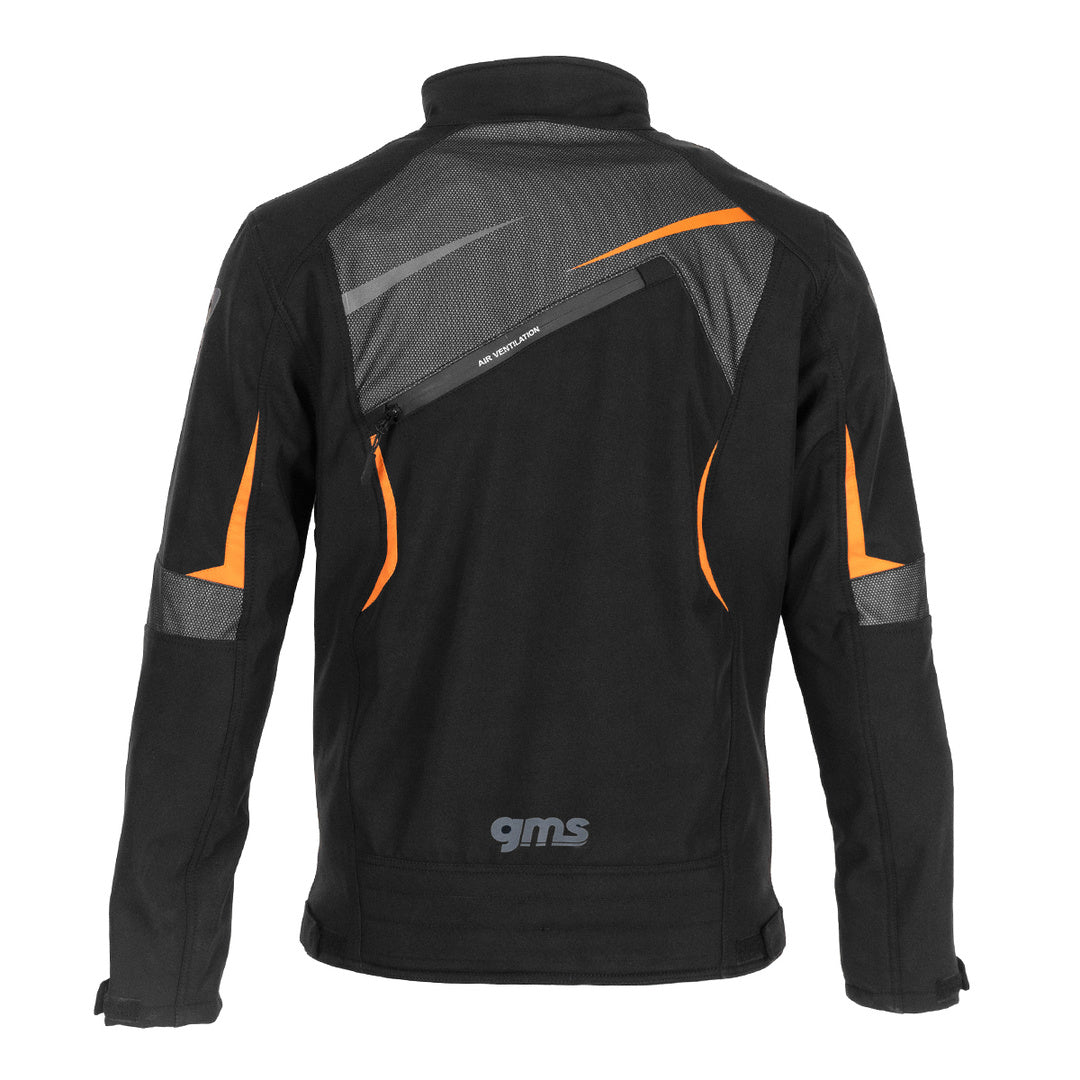 Softshelljacke Arrow - schwarz-orange
