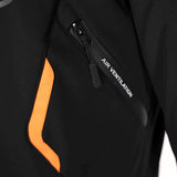 Softshelljacke Arrow - schwarz-orange