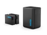 Dual Battery Charger + H13 Enduro Batteries - schwarz