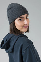 Mütze Merino Crest - Alloy