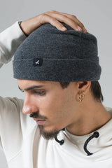Mütze Merino Crest - Alloy
