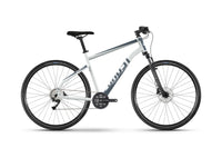 Square Cross - light grey/dark grey - matt