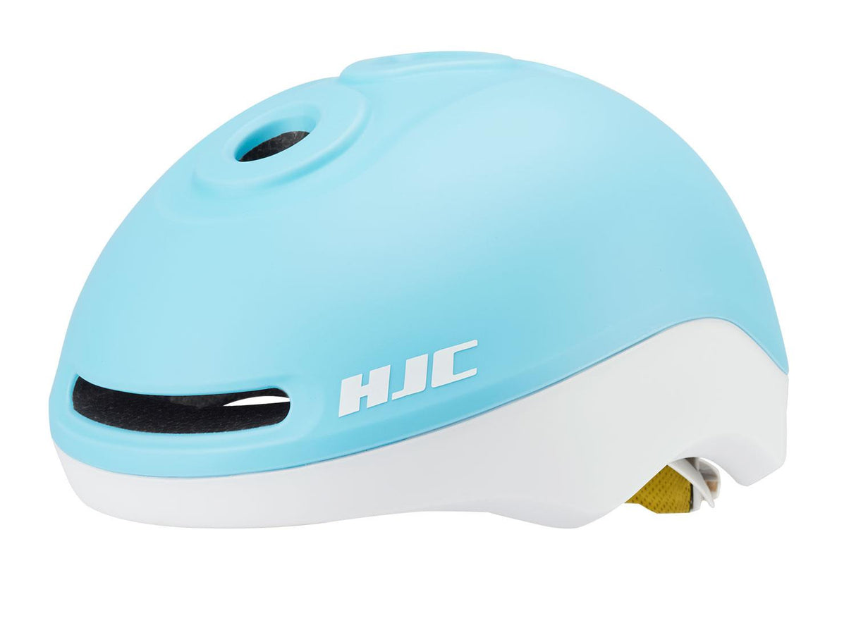 Gleo Kids Helm Matt Blue White 49 - 55 cm